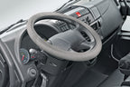 Protector 2 in 1, coprivolante elasticizzato in poliestere - Grigio