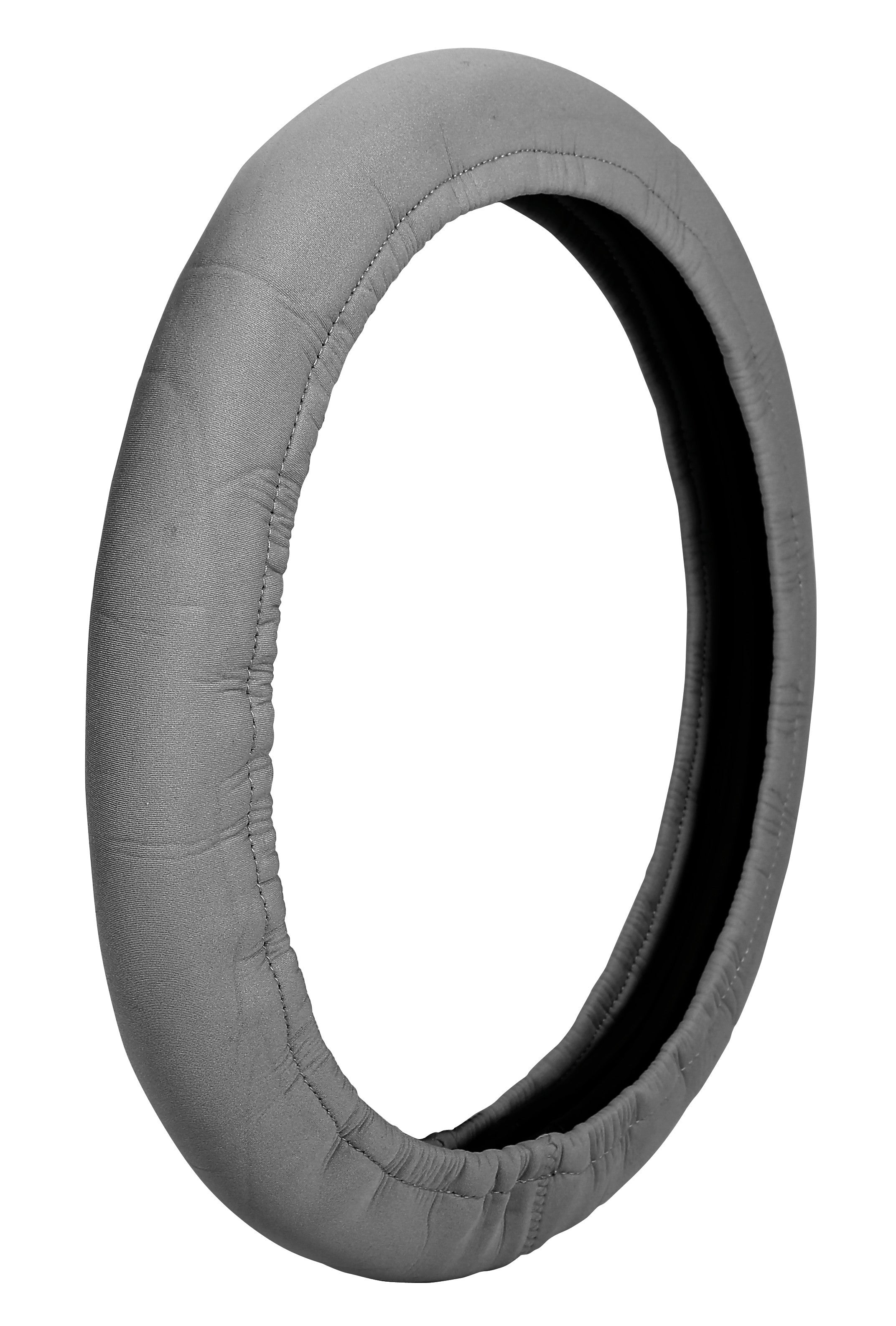 Protector 2 in 1, coprivolante elasticizzato in poliestere - Grigio