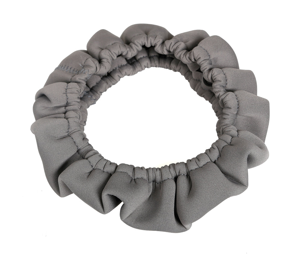 Protector 2 in 1, coprivolante elasticizzato in poliestere - Grigio