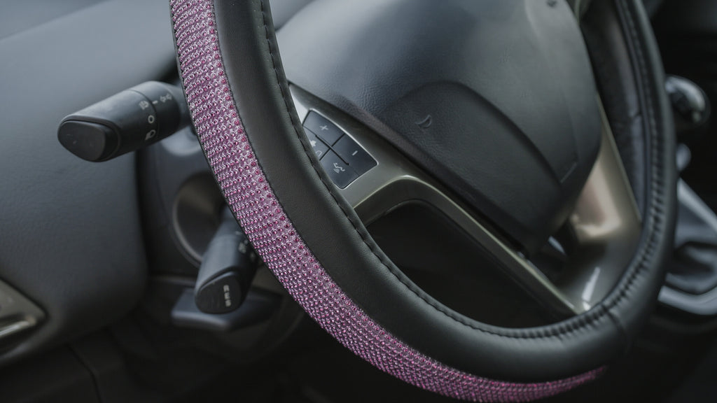 Diamonds Pink, coprivolante in Skeentex - M - Ø 37/39 cm