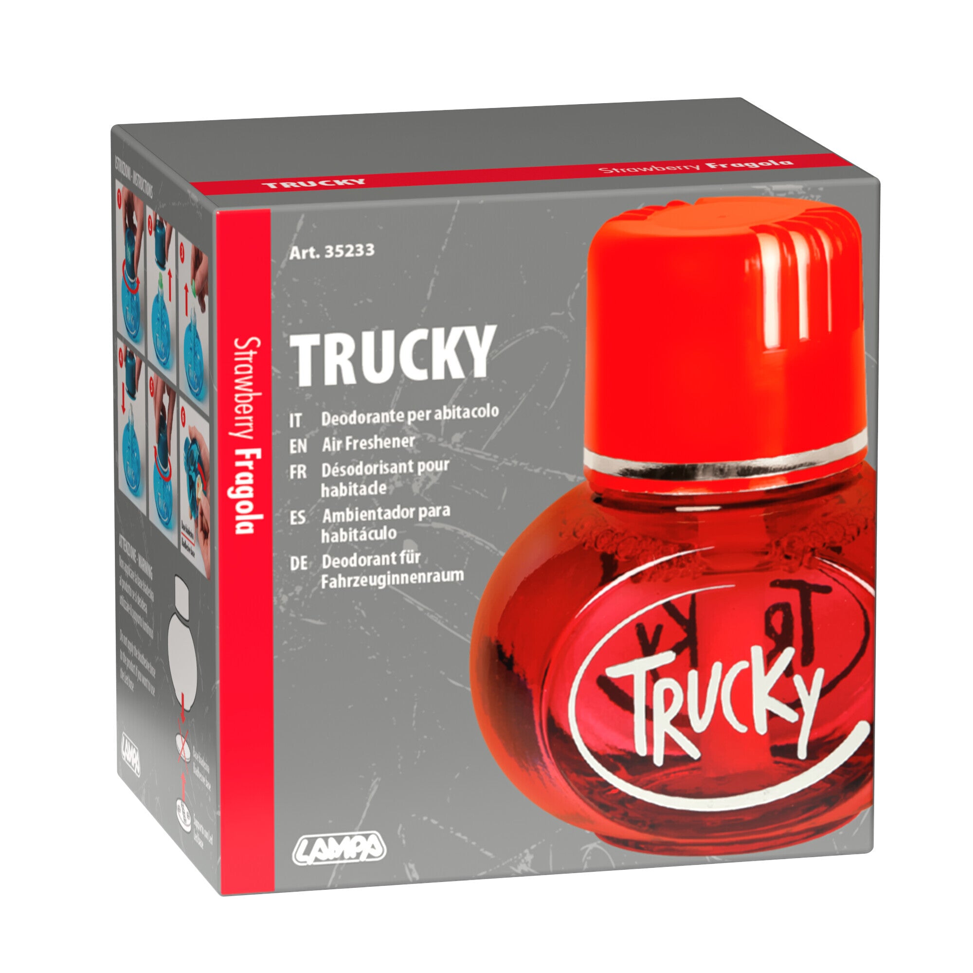 Trucky, deodorante per abitacolo - 150 ml - Fragola