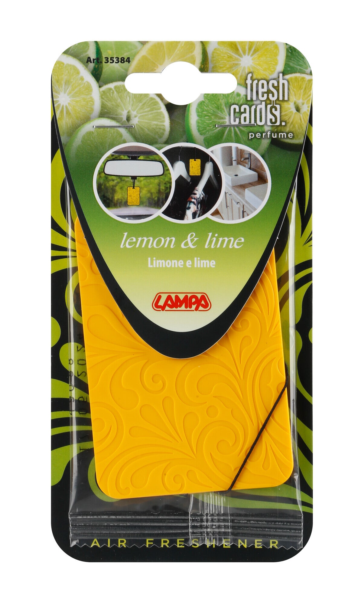 Fresh Cards, deodorante per ambiente - Lemon & Lime