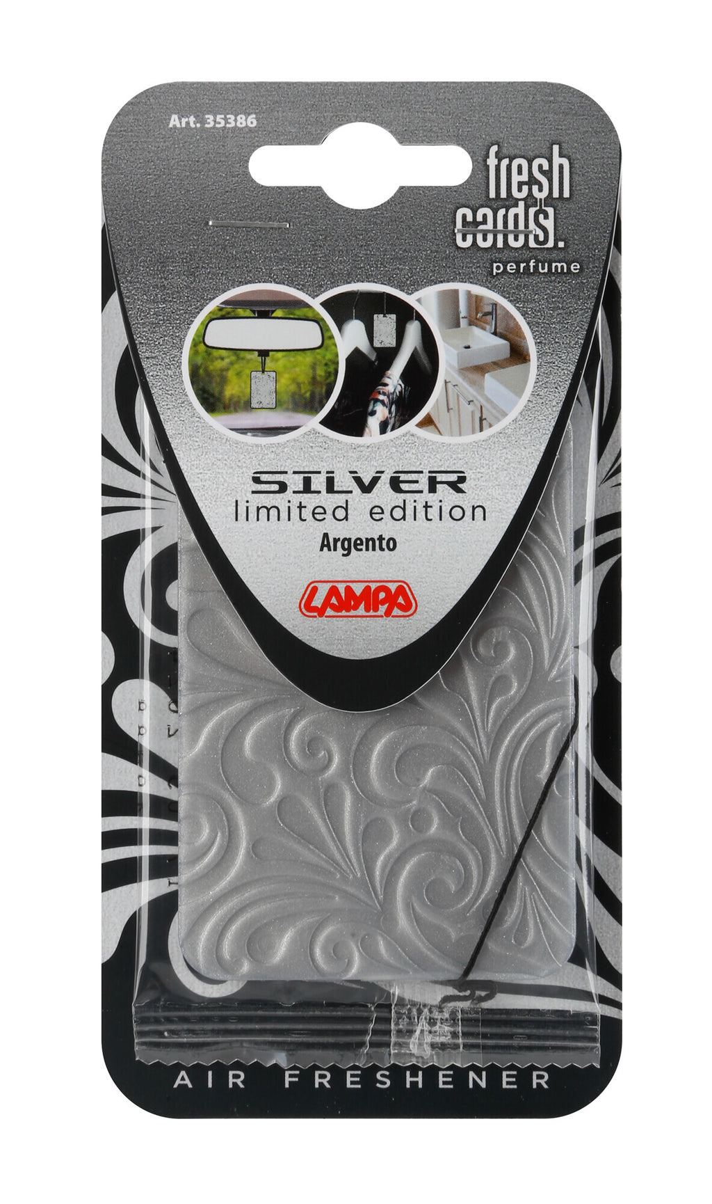 Fresh Cards, deodorante per ambiente - Silver