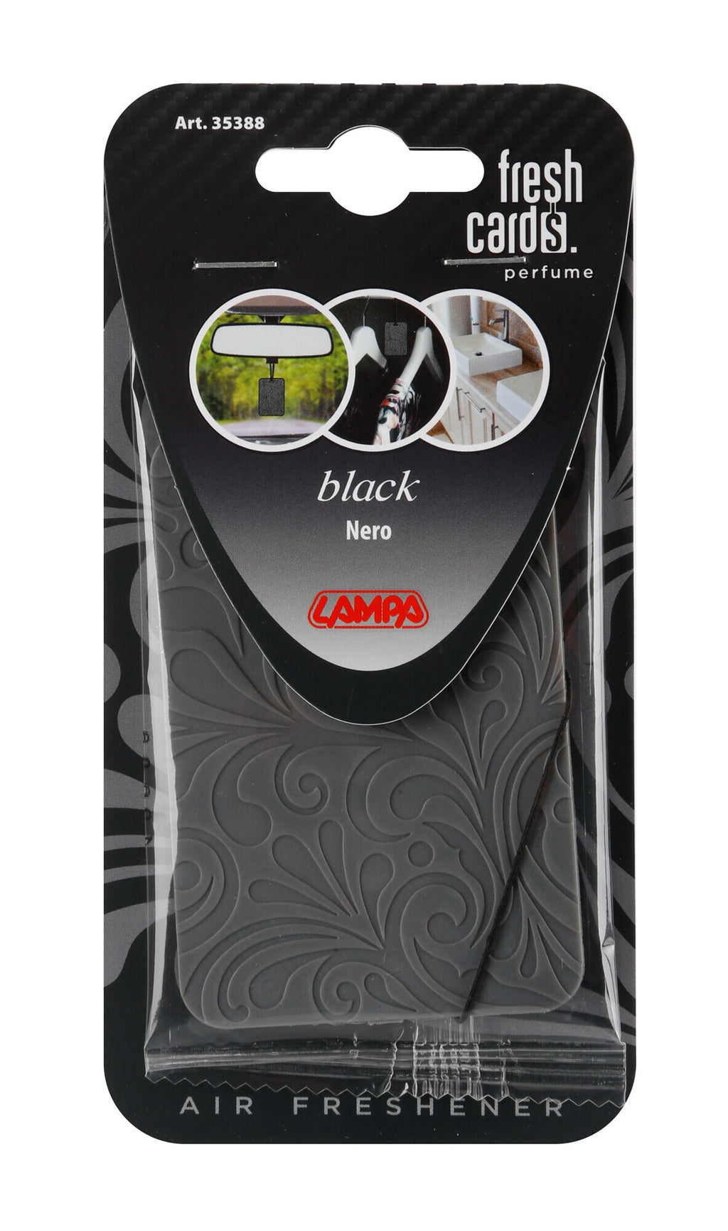 Fresh Cards, deodorante per ambiente - Black