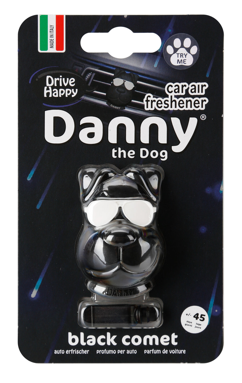 Danny the dog, deodorante per abitacolo - Black Comet