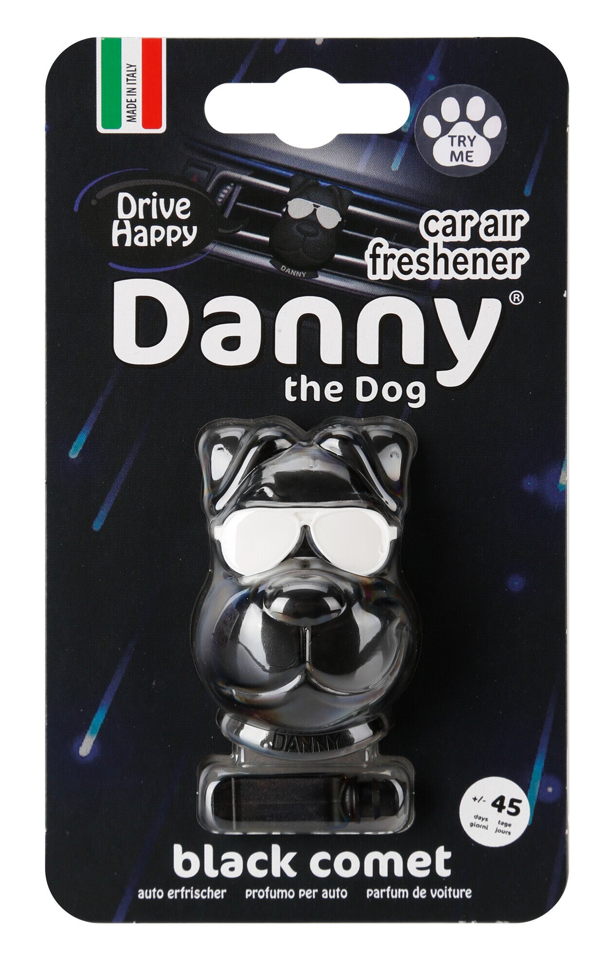 Danny the dog, deodorante per abitacolo - Black Comet