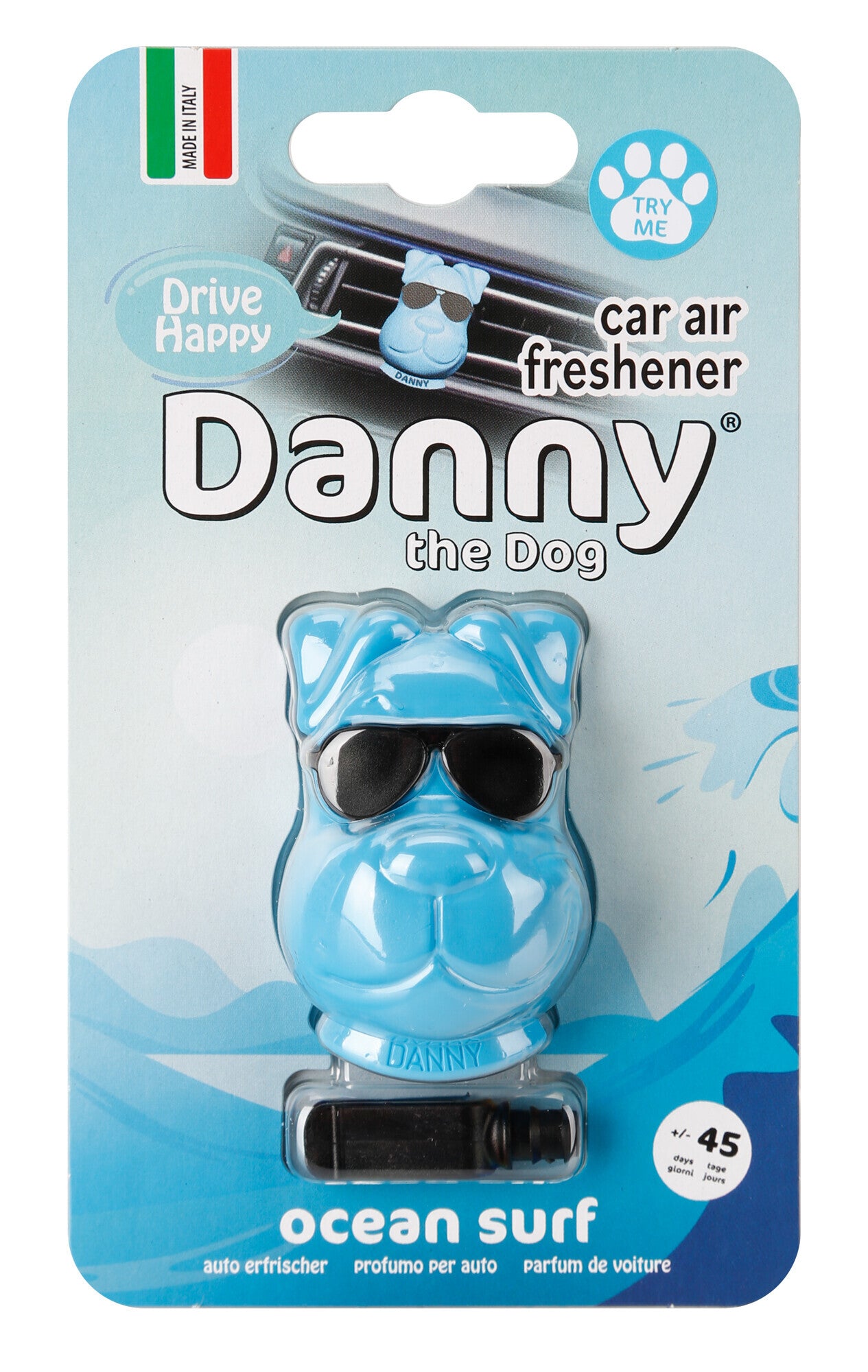 Danny the dog, deodorante per abitacolo - Ocean Surf