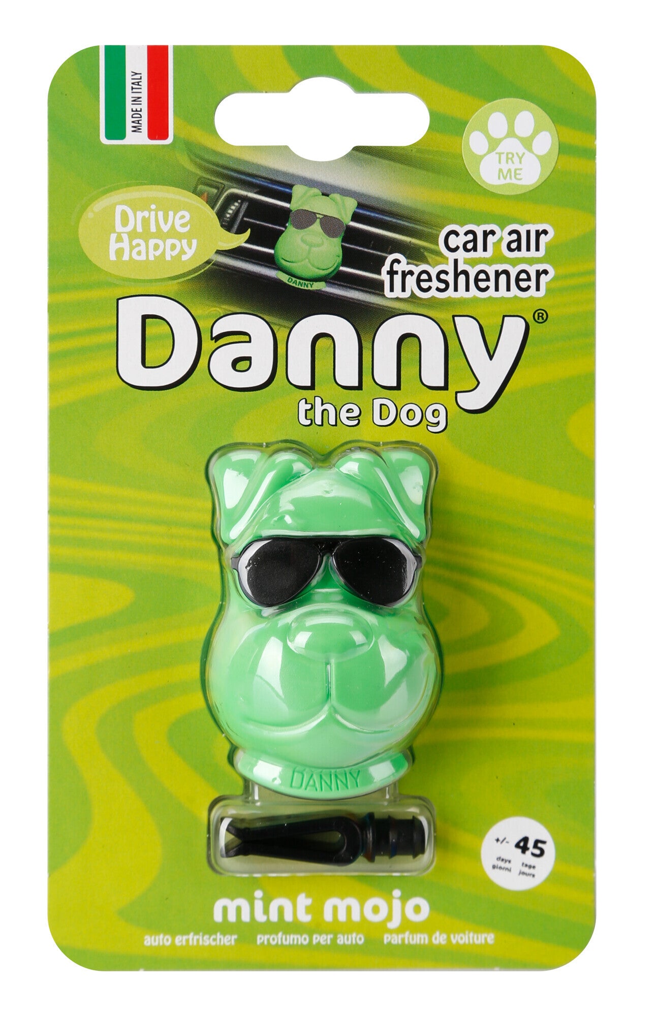 Danny the dog, deodorante per abitacolo - Mint Mojo