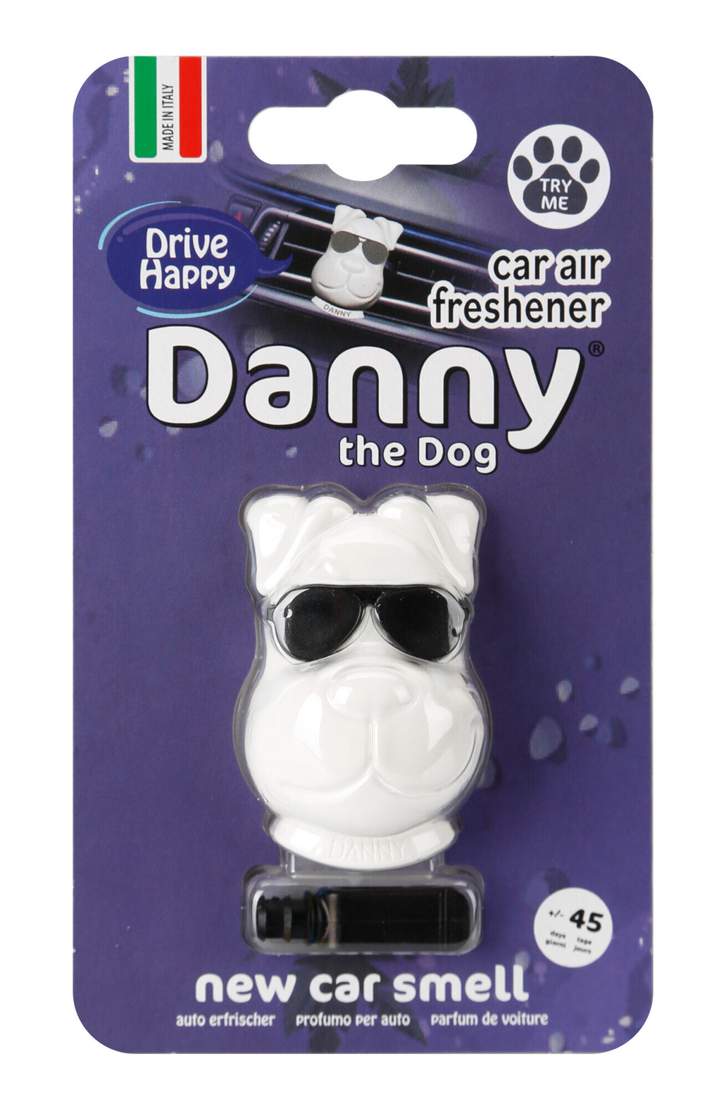 Danny the dog, deodorante per abitacolo - New Car Smell