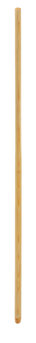 Manico in legno di pino verniciato, h 130 cm - Ø 22 mm