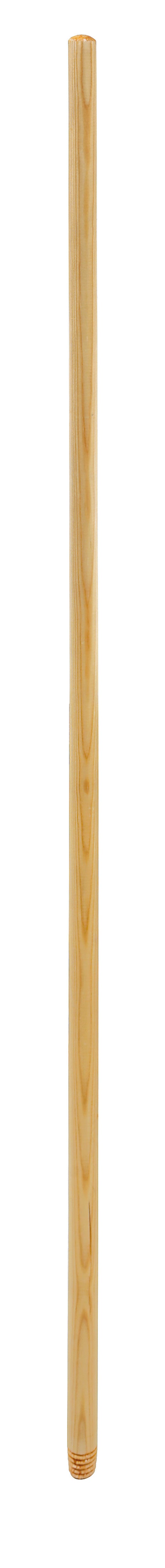 Manico in legno di pino verniciato, h 130 cm - Ø 22 mm