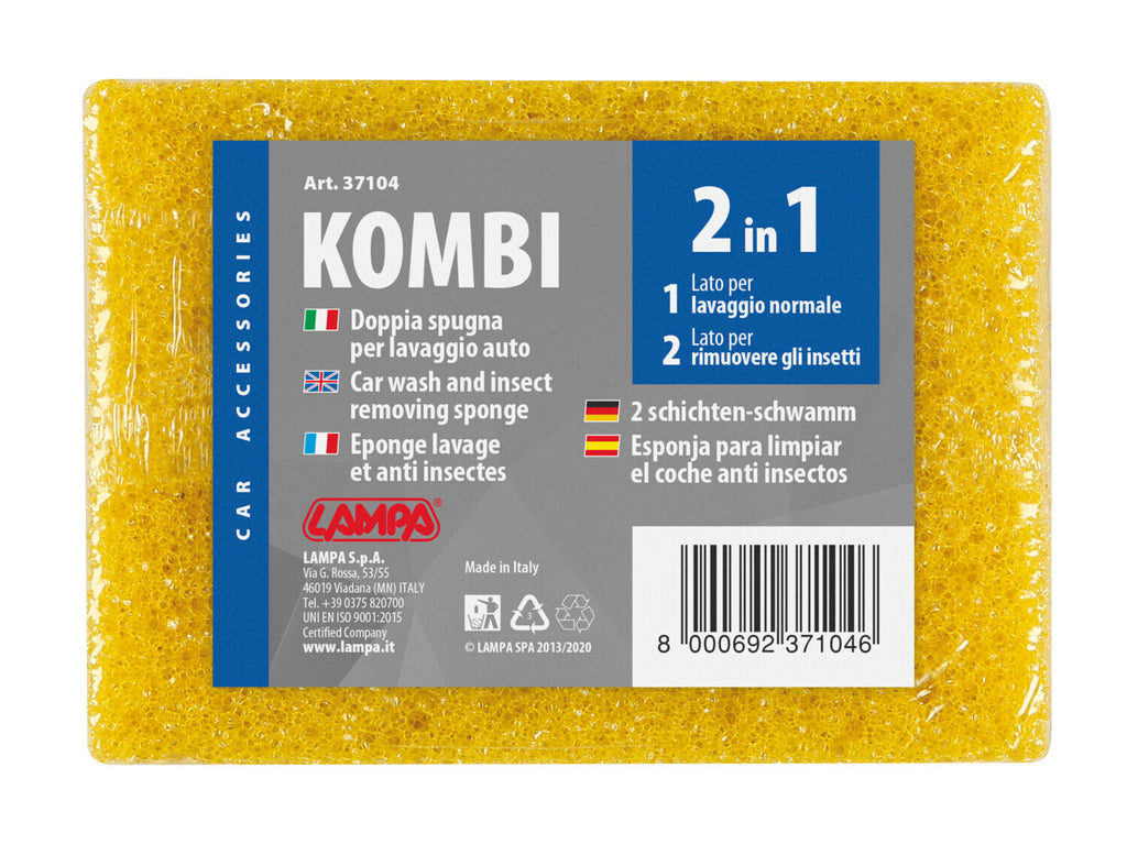 Kombi, doppia spugna
