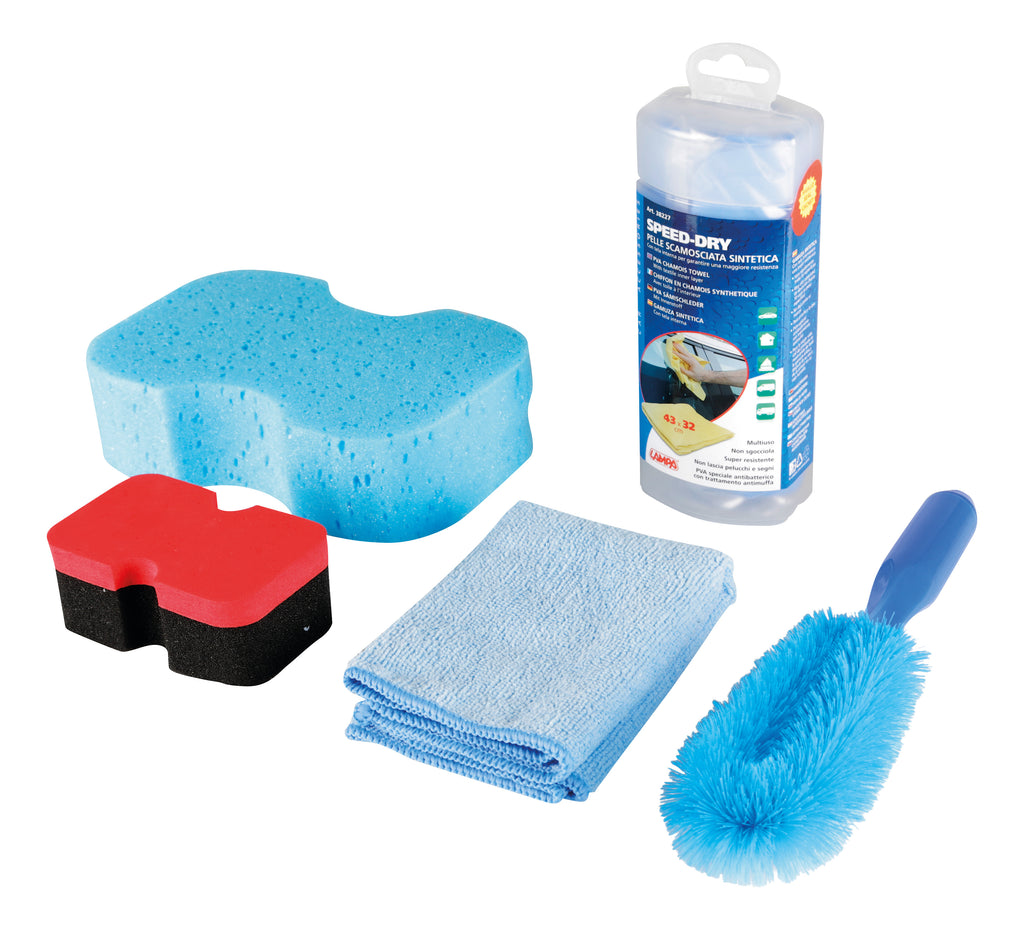 Kit 5 pezzi lavaggio e pulizia