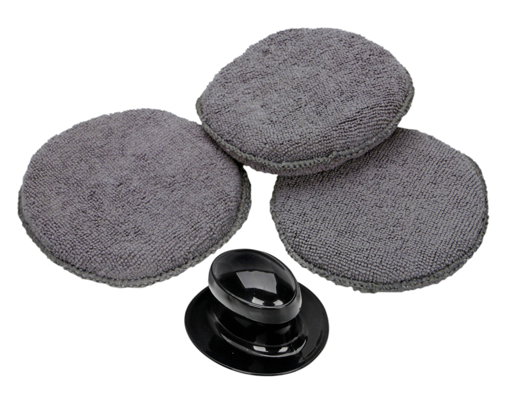 Impugnatura con set 3 cuscinetti intercambiabili in microfibra - Ø 100 mm