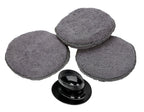 Impugnatura con set 3 cuscinetti intercambiabili in microfibra - Ø 100 mm