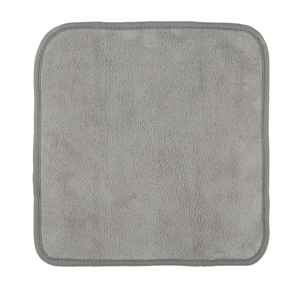Premium Quality, panno in microfibra double-face - 30x30 cm - Grigio/Giallo