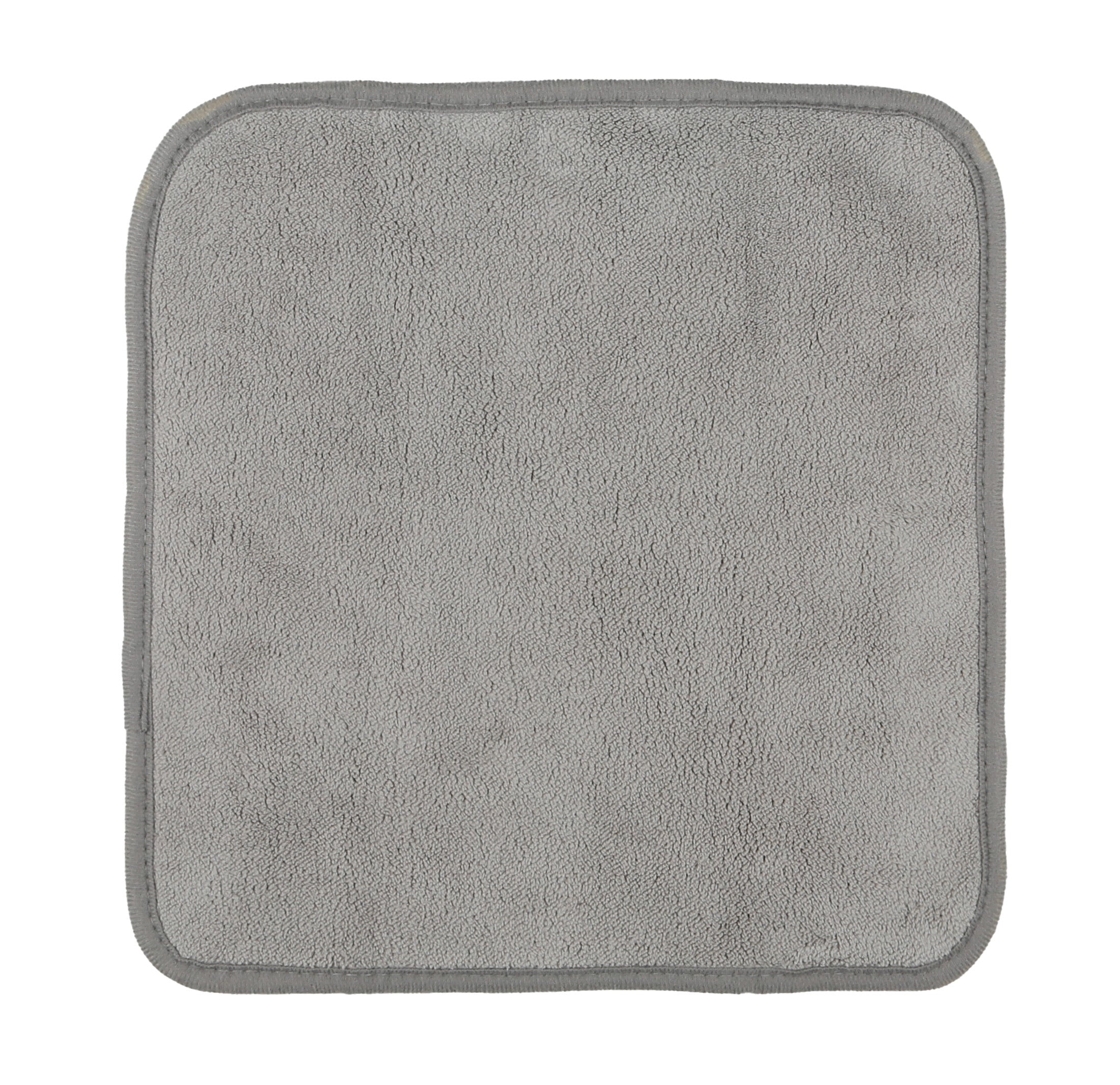 Premium Quality, panno in microfibra double-face - 30x30 cm - Grigio/Giallo