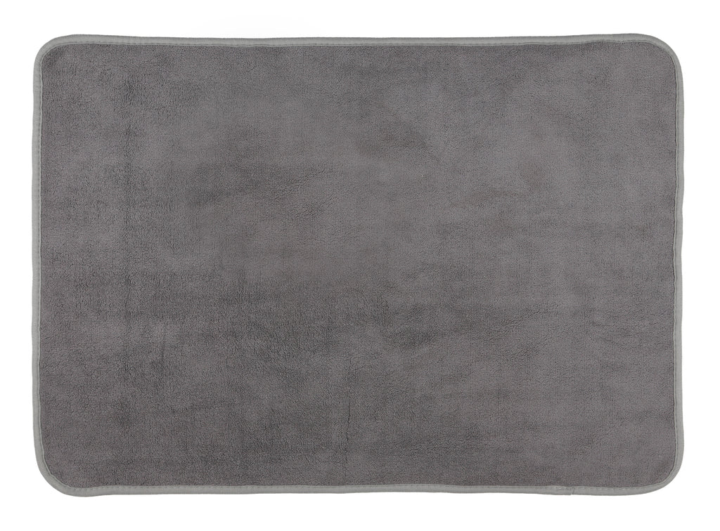 Premium Quality, panno in microfibra double-face - 50x70 cm - Grigio/Blu