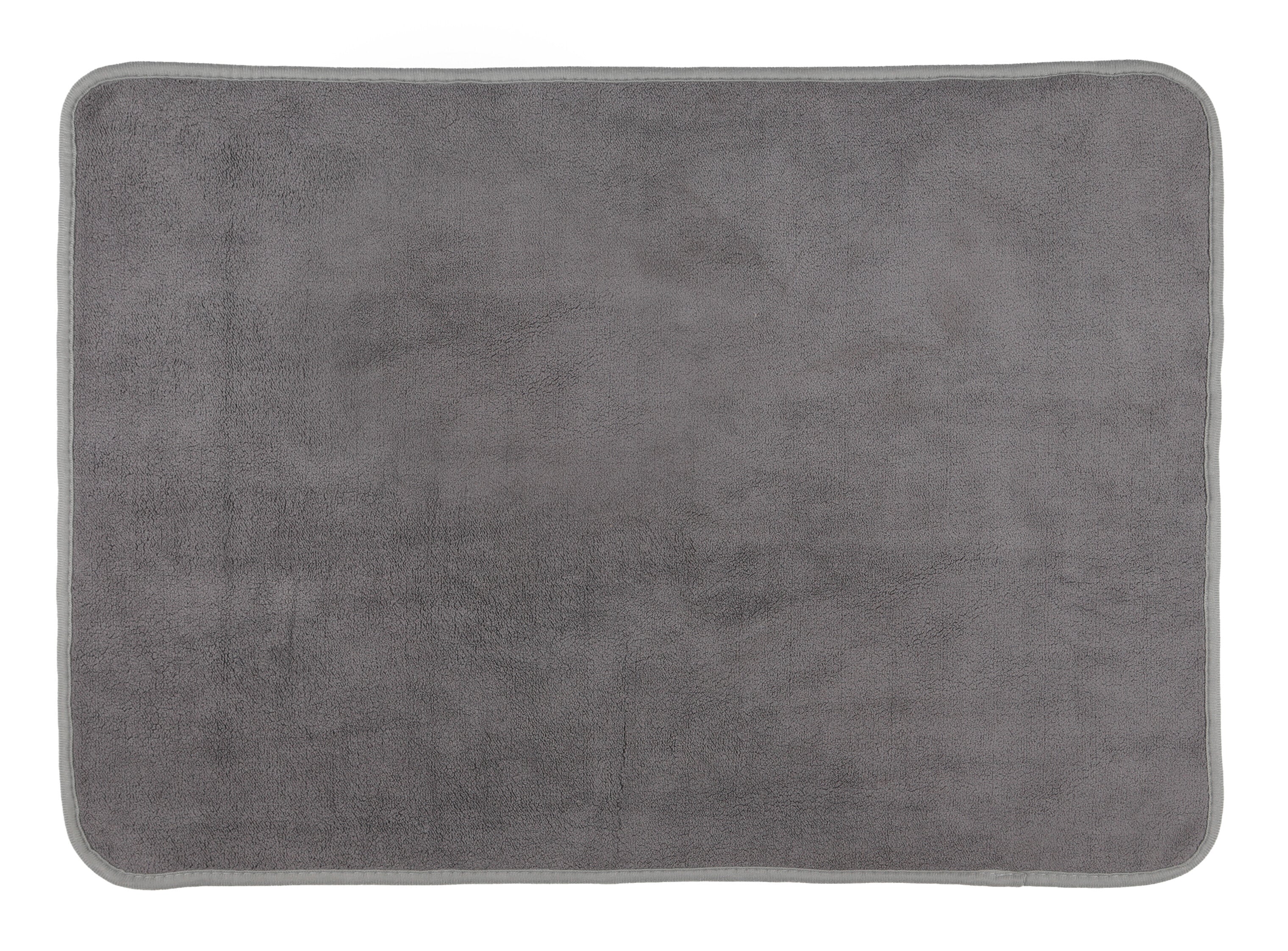Premium Quality, panno in microfibra double-face - 50x70 cm - Grigio/Blu