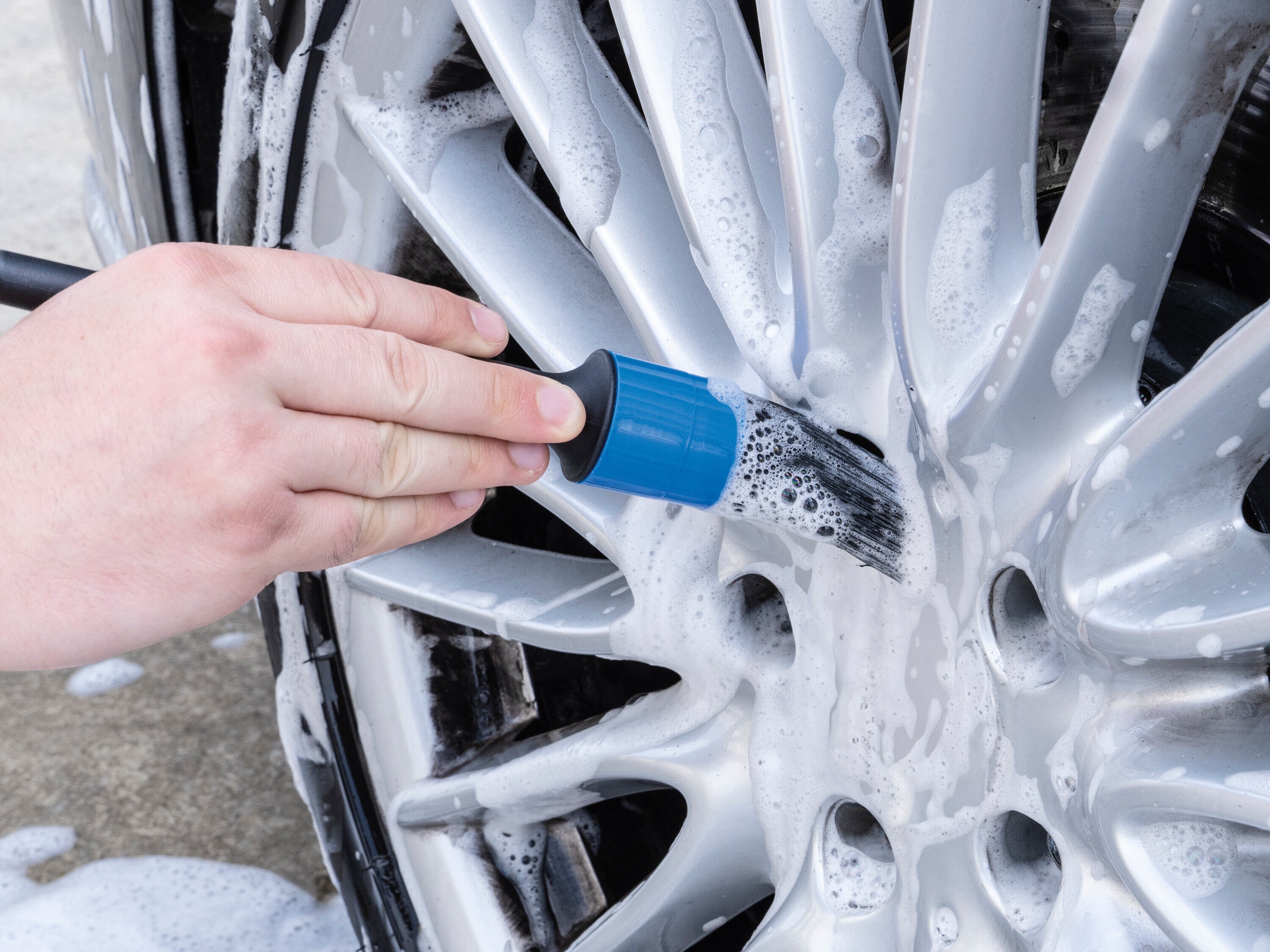 Pro Detail Kit 5 pennelli professionali per detailing auto