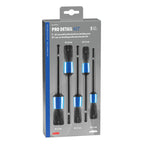 Pro Detail Kit 5 pennelli professionali per detailing auto