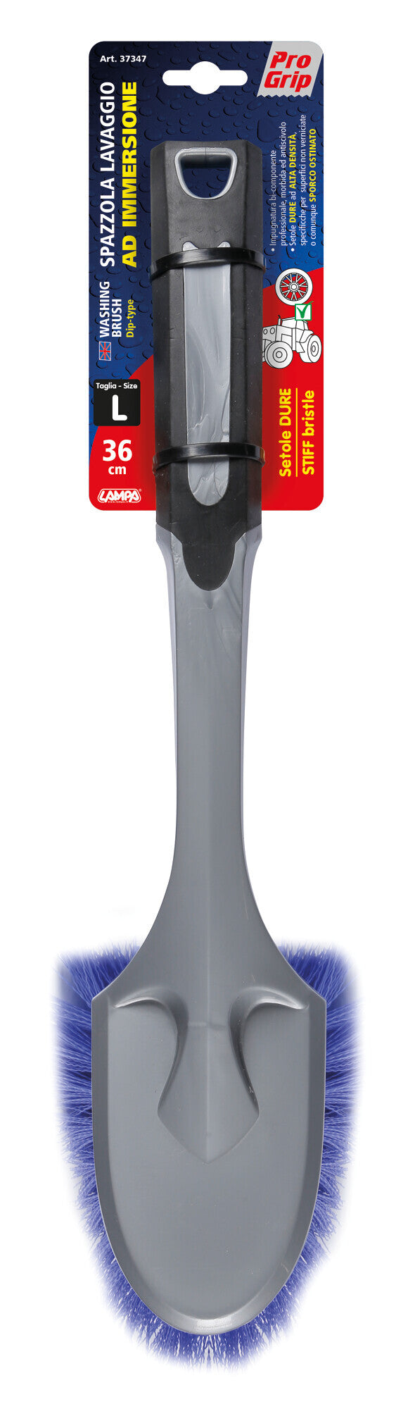 Spazzola ad immersione - Setole dure - M - 36 cm