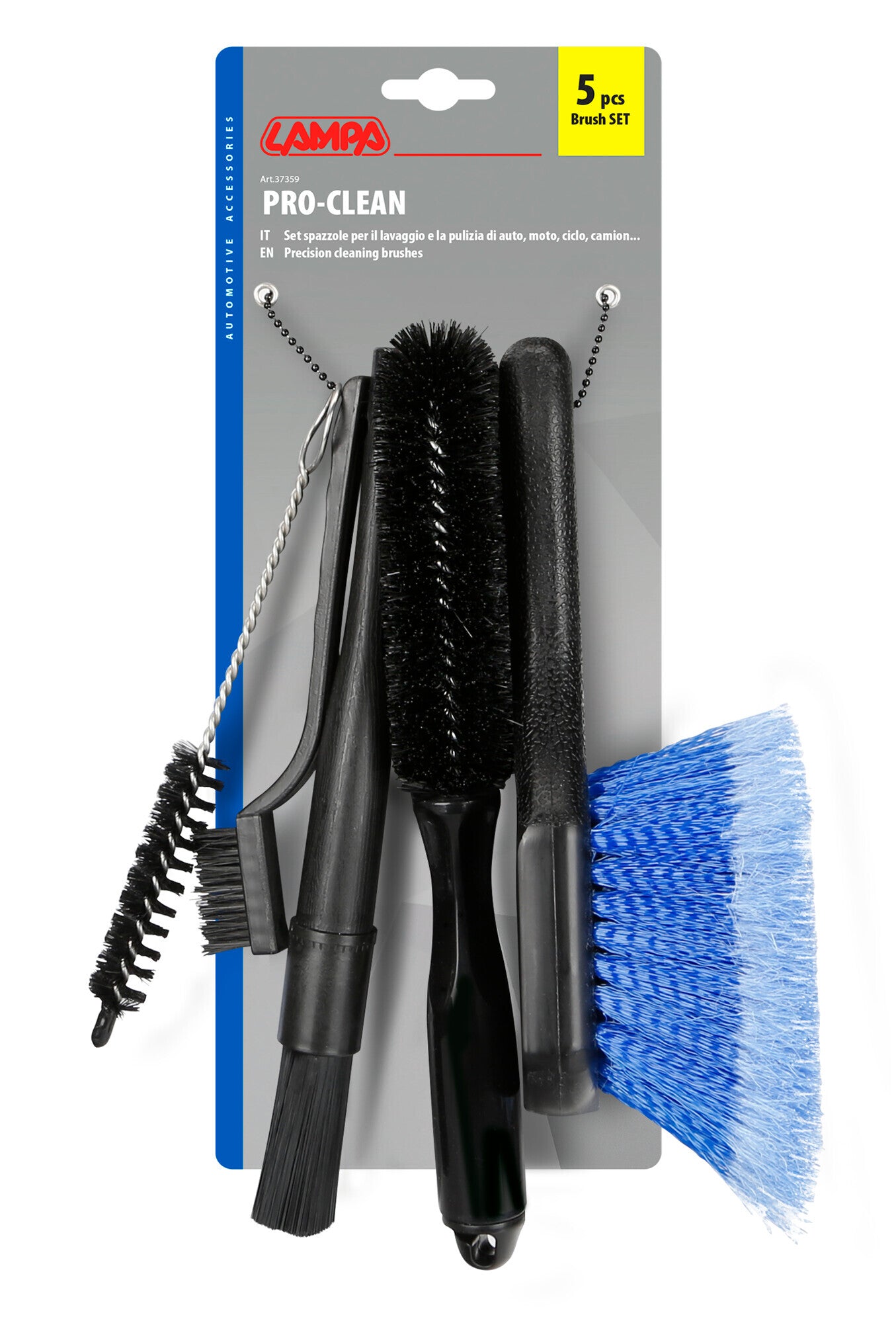 Pro-Clean, set 5 spazzole multiuso