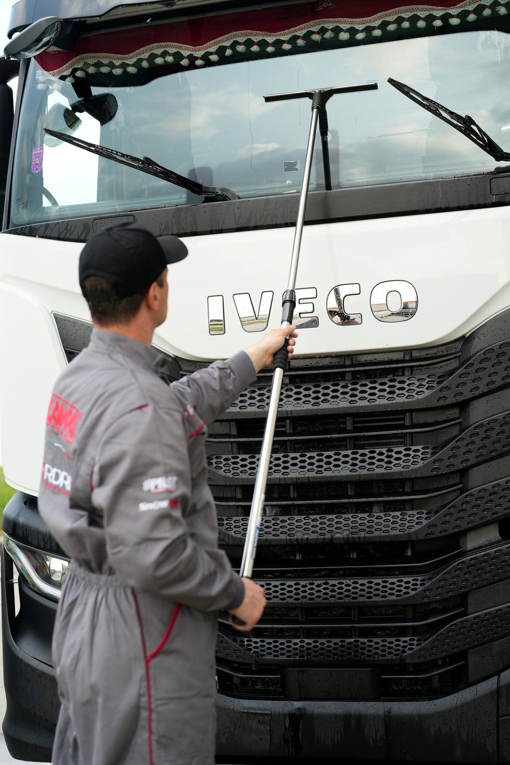 Manico telescopico in acciaio inox - 115-200 cm