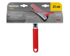 Pulivetro metallo professionale - 25 cm