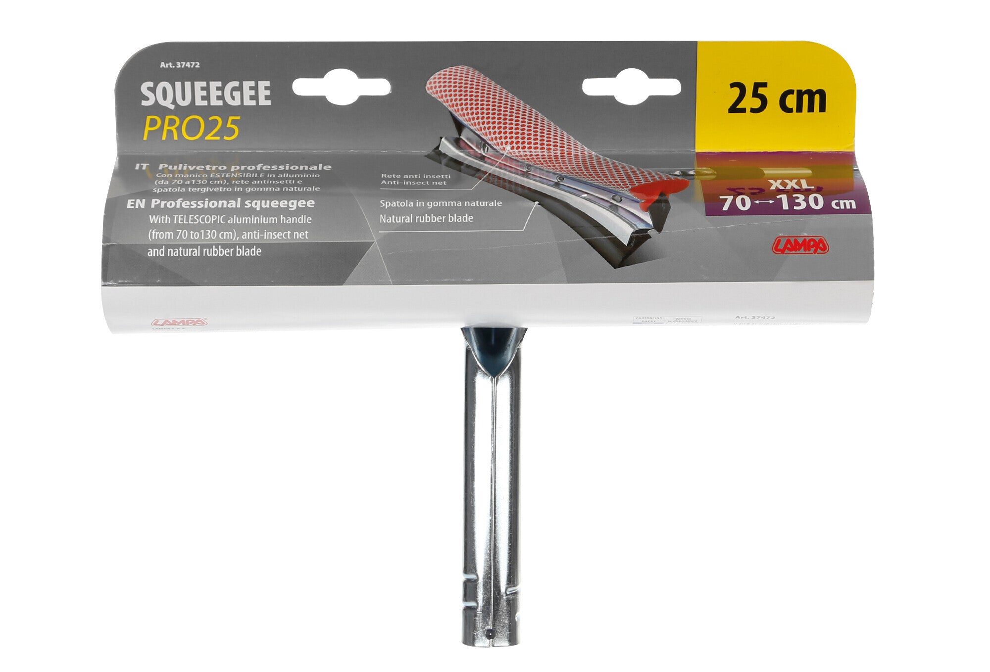 Pulivetro super-professionale - 25 cm