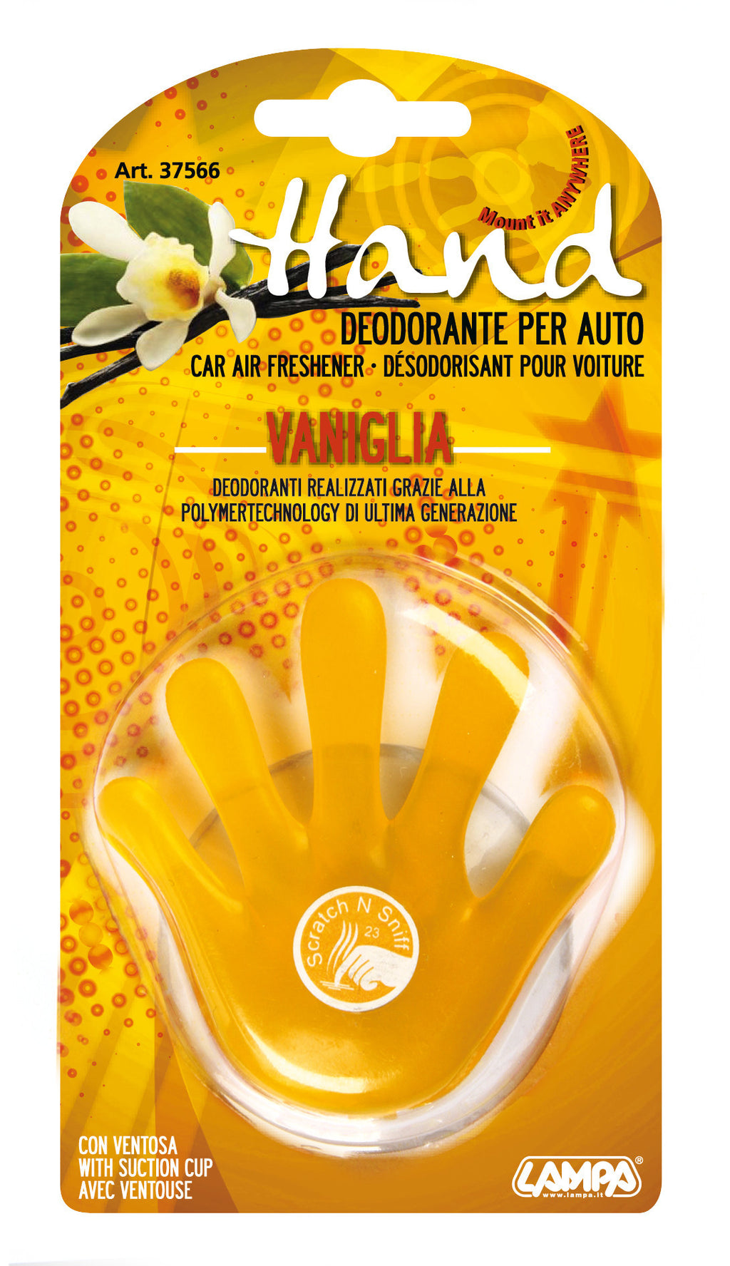 Hand, deodorante per abitacolo - Vaniglia
