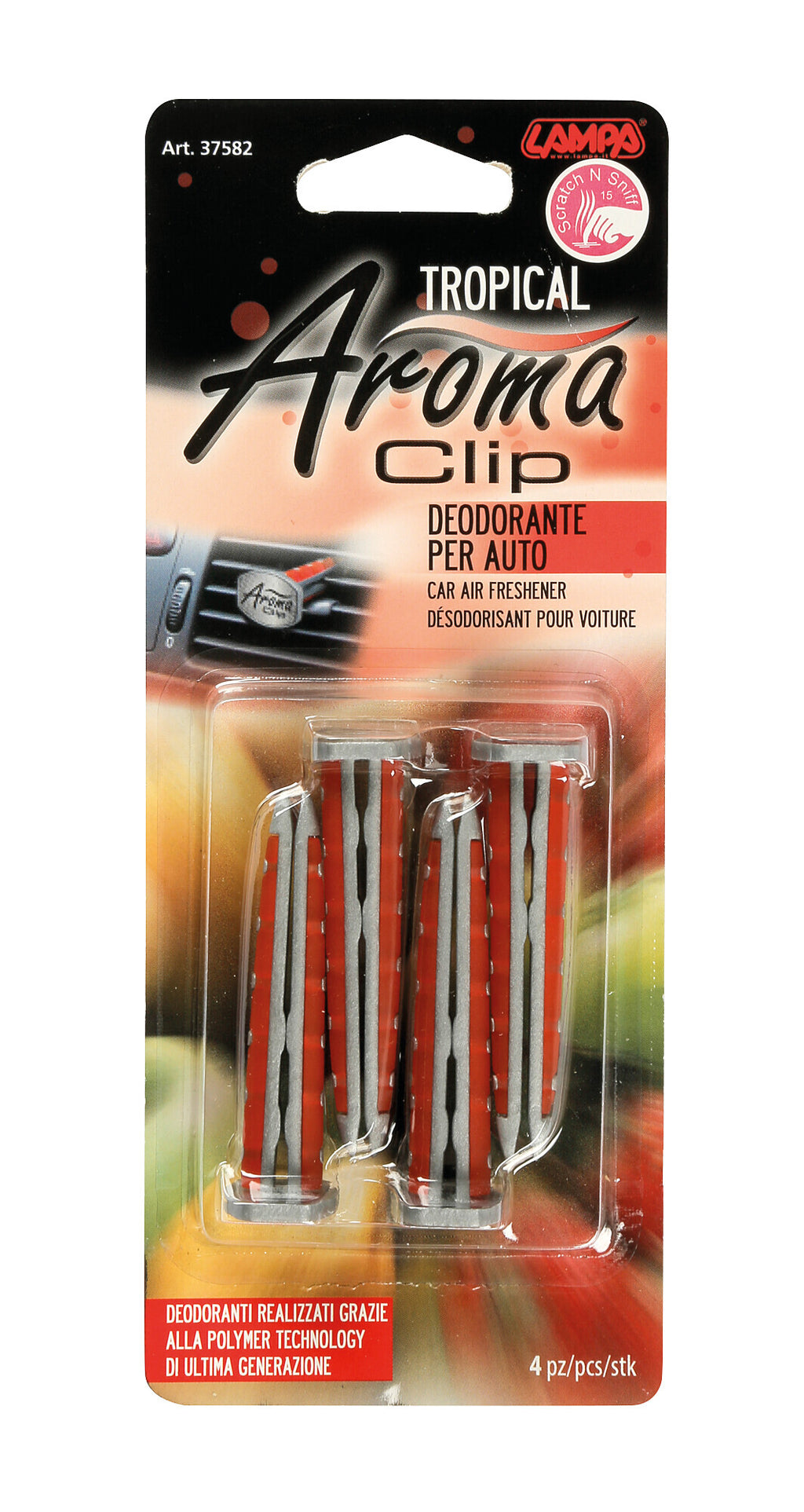 Aroma Clip, deodorante per abitacolo - Tropicale