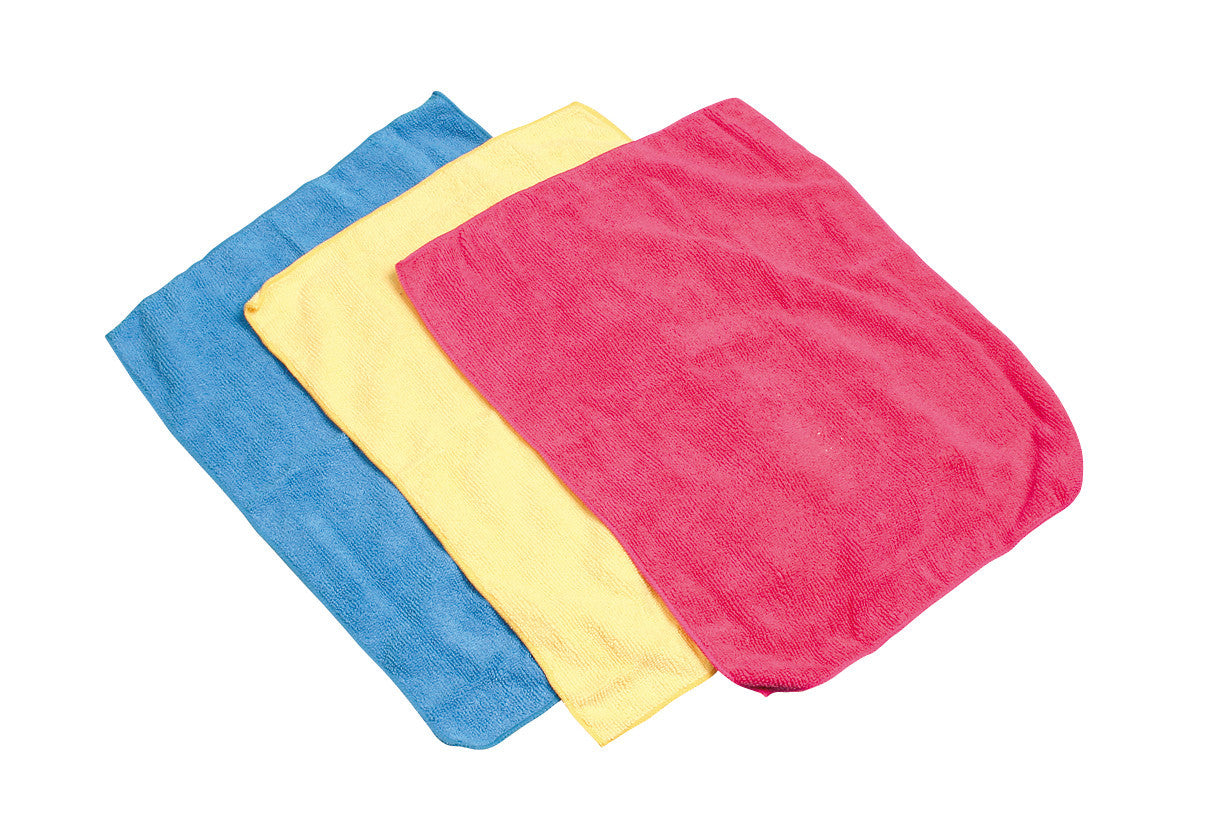 Set 3 panni microfibra