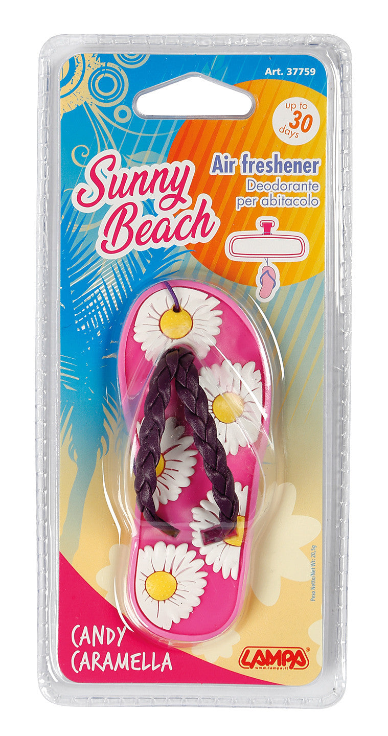 Sunny Beach, deodorante per abitacolo - 20,5 g - Caramella