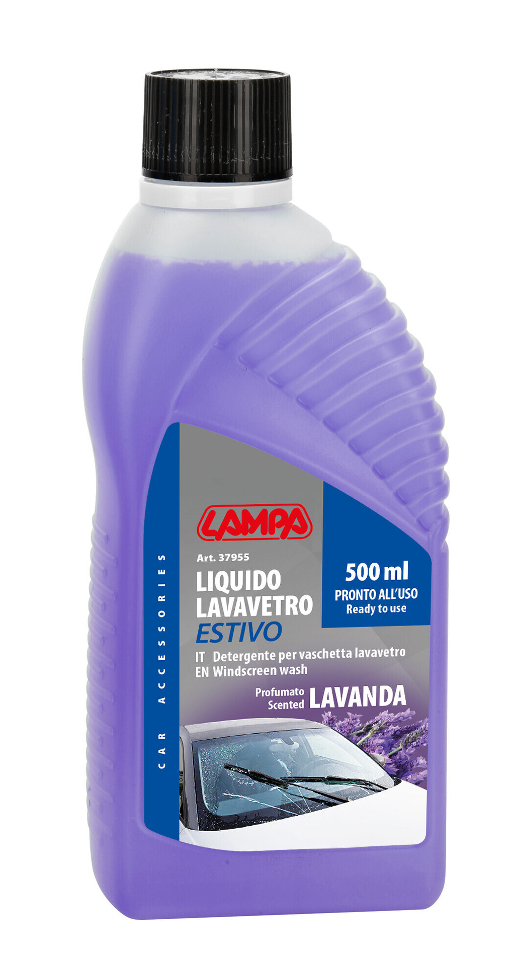 Liquido lavavetro estivo profumato, pronto all'uso - Lavanda - 500 ml