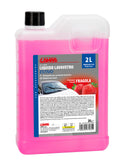 Liquido lavavetro estivo profumato, pronto all'uso - Fragola - 2000 ml