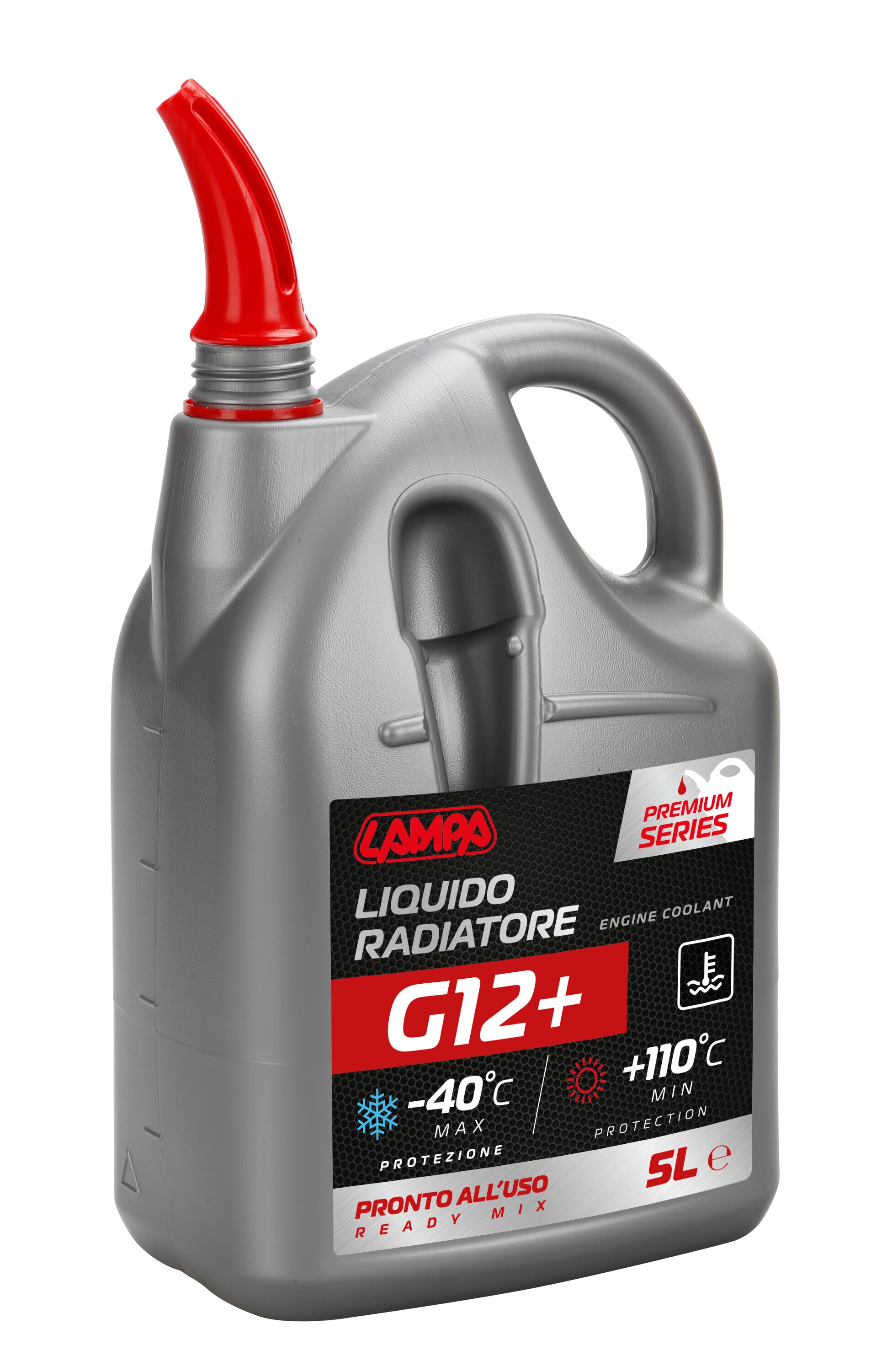 Premium Series Rosso G12+, liquido radiatore - (-40°C / +110°C) - 5 L
