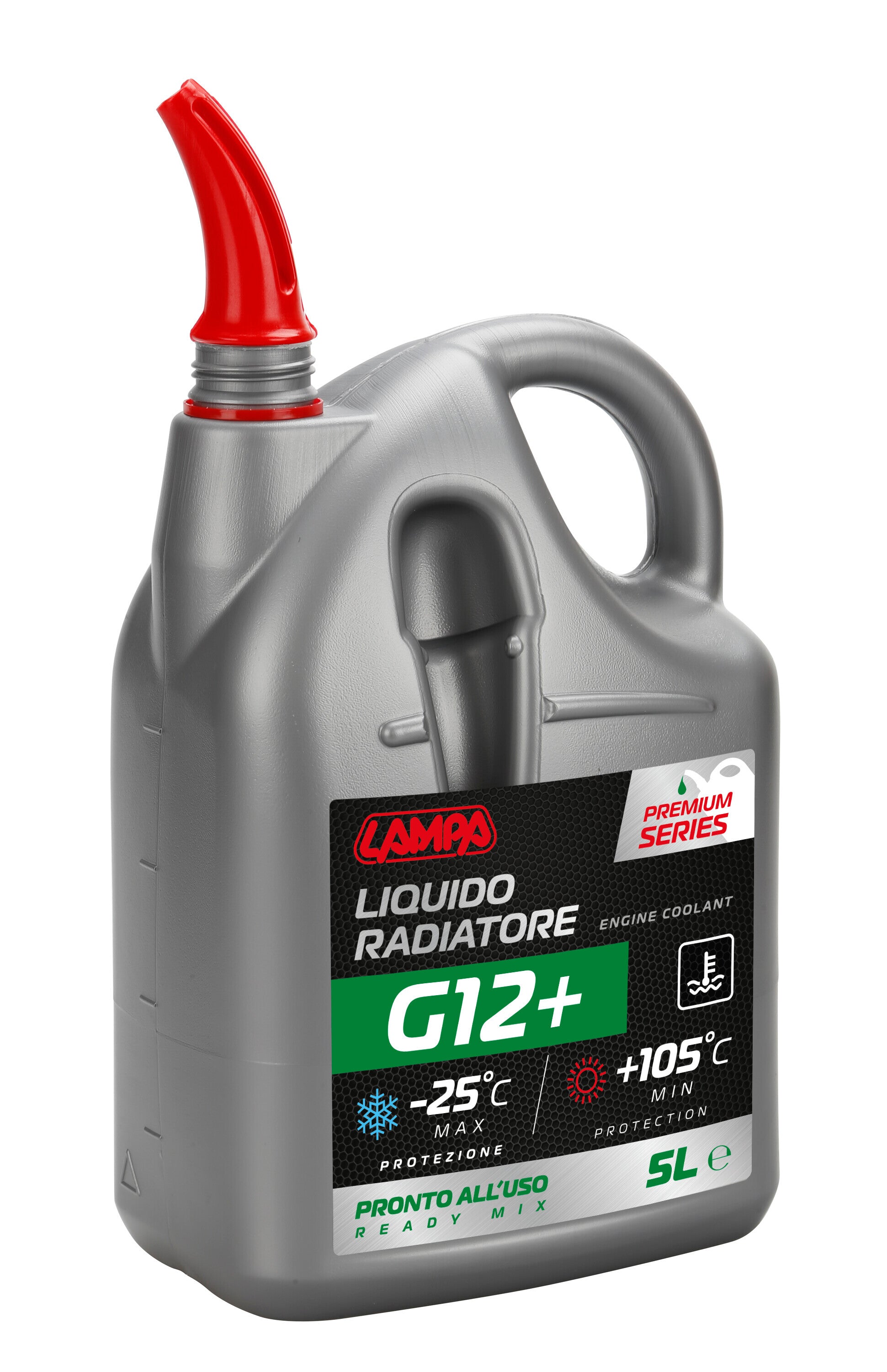 Premium Series Verde G12+, liquido radiatore - (-25°C / +105°C) - 5 L