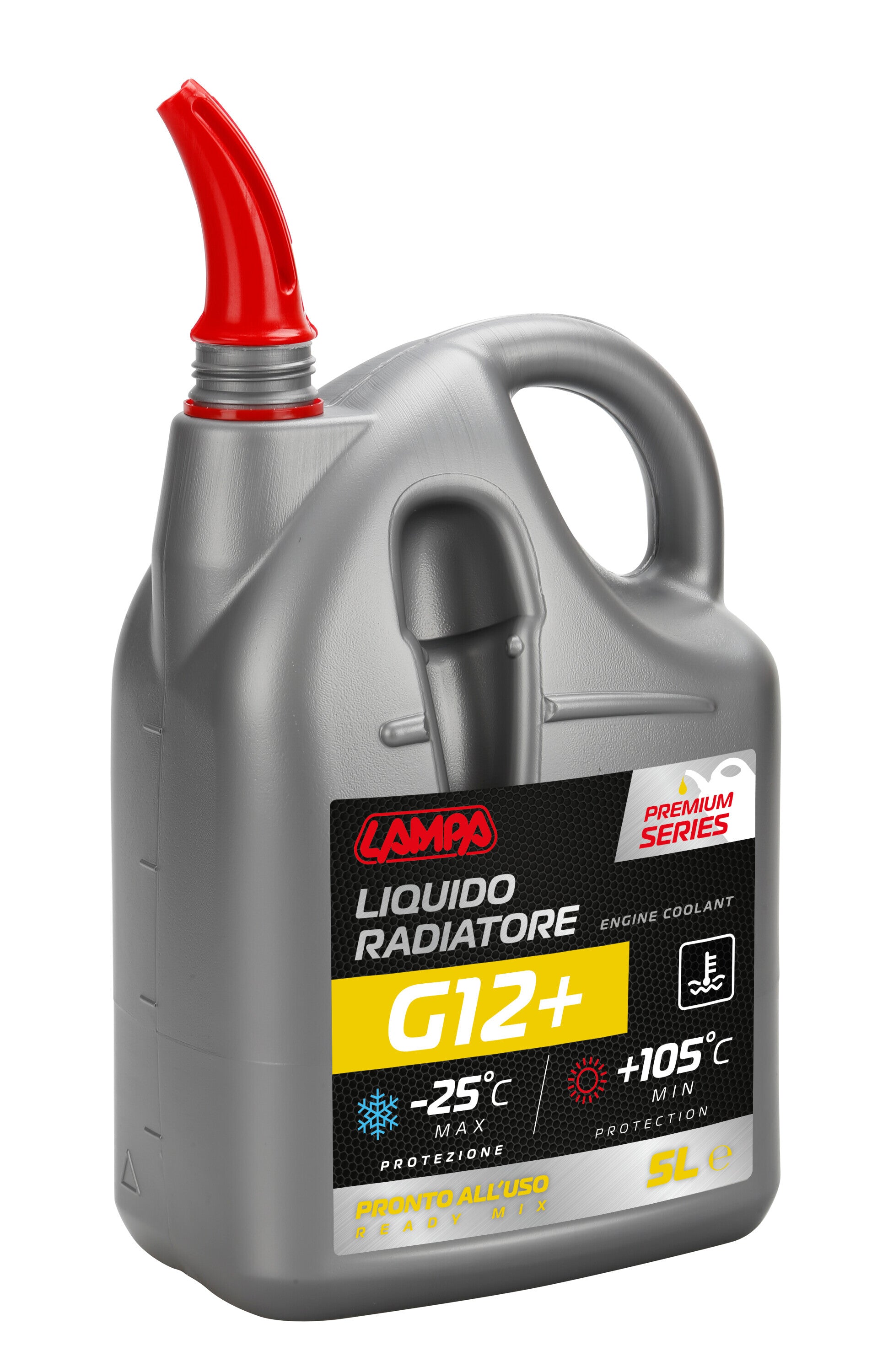 Premium Series Giallo G12+, liquido radiatore - (-25°C / +105°C) - 5 L