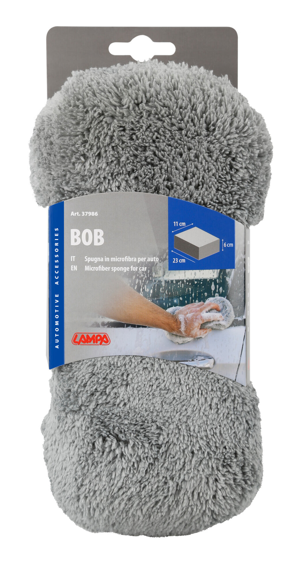 Bob, spugna con rivestimento in microfibra - Standard