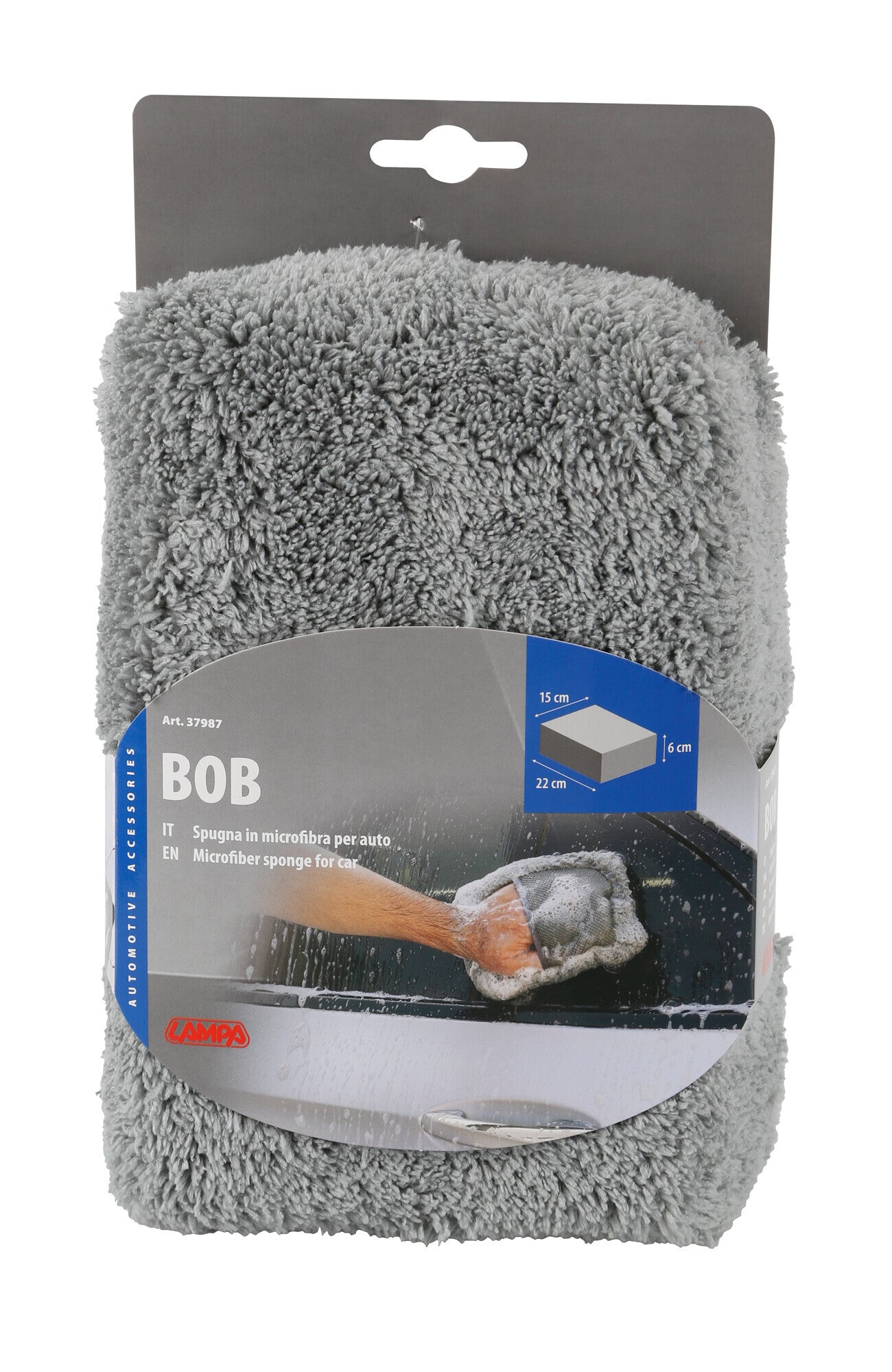 Bob, spugna con rivestimento in microfibra - Double Face