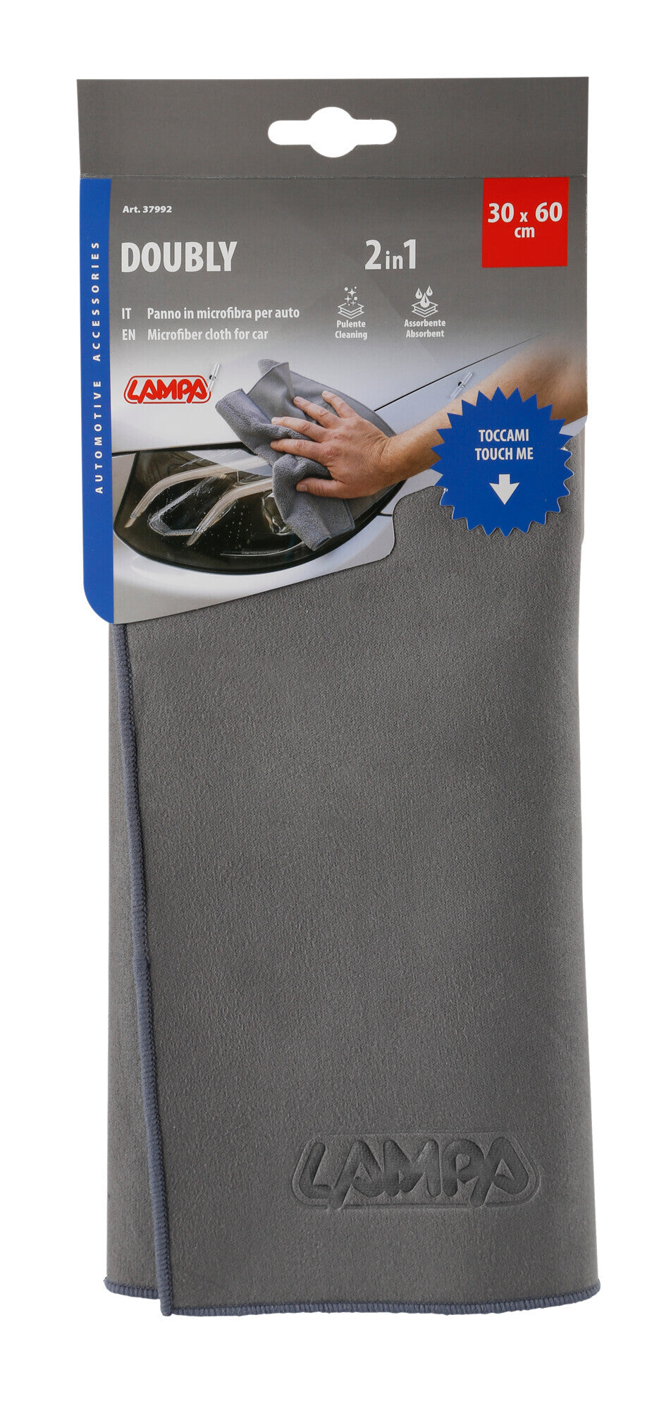 Doubly 2 in 1, panno in microfibra - M - 30x60 cm