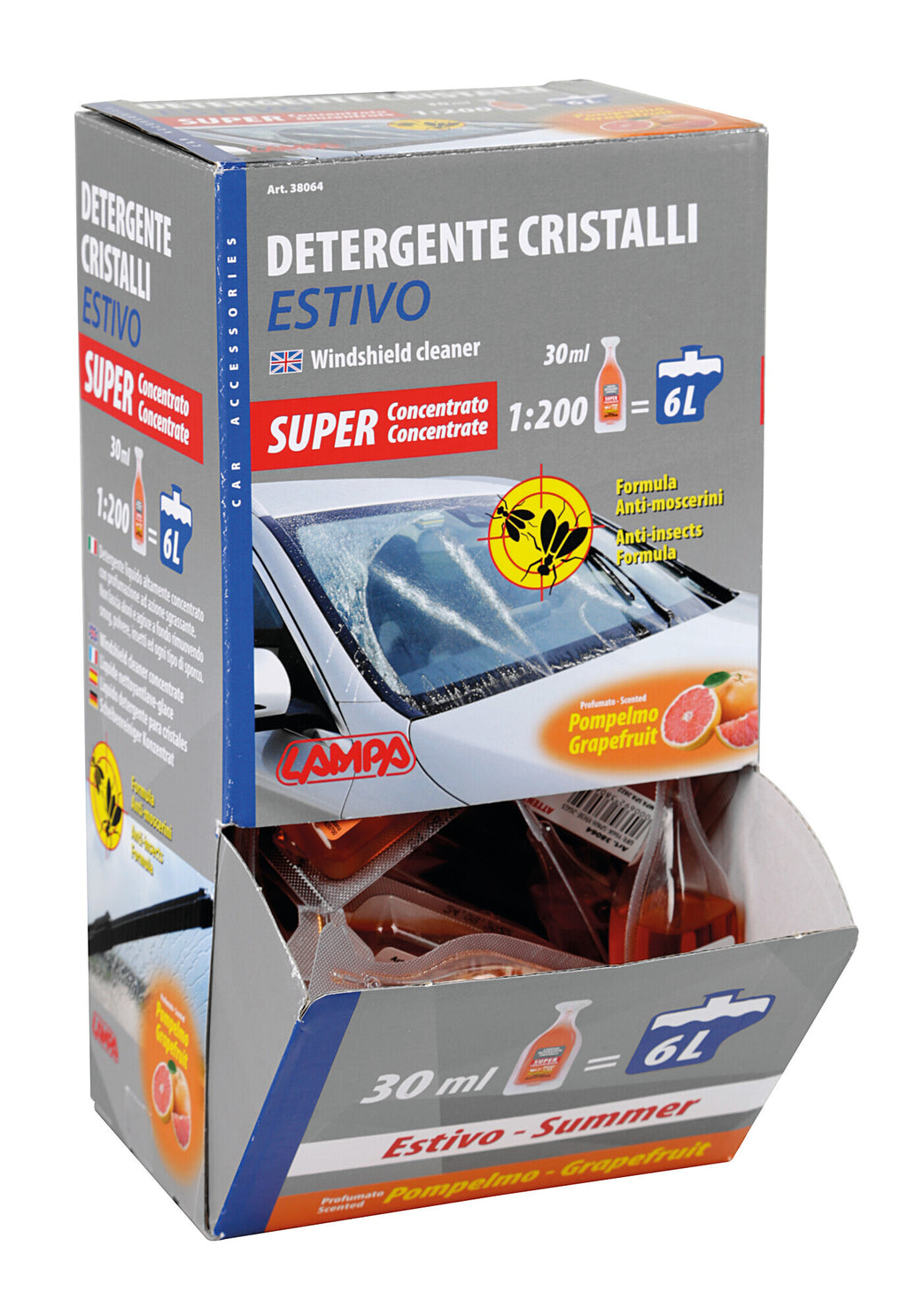 Liquido lavavetro estivo concentrato - 30 ml
