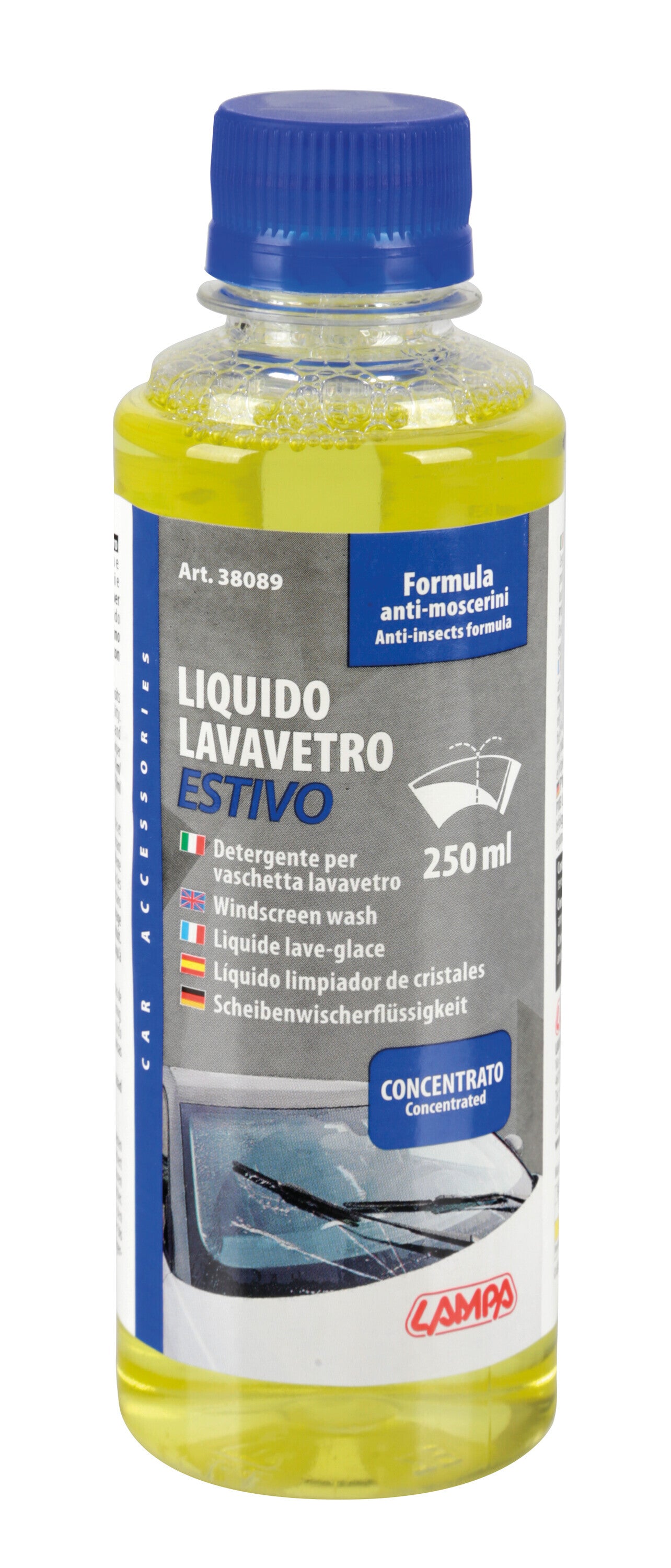 Liquido lavavetro estivo, concentrato - 250 ml
