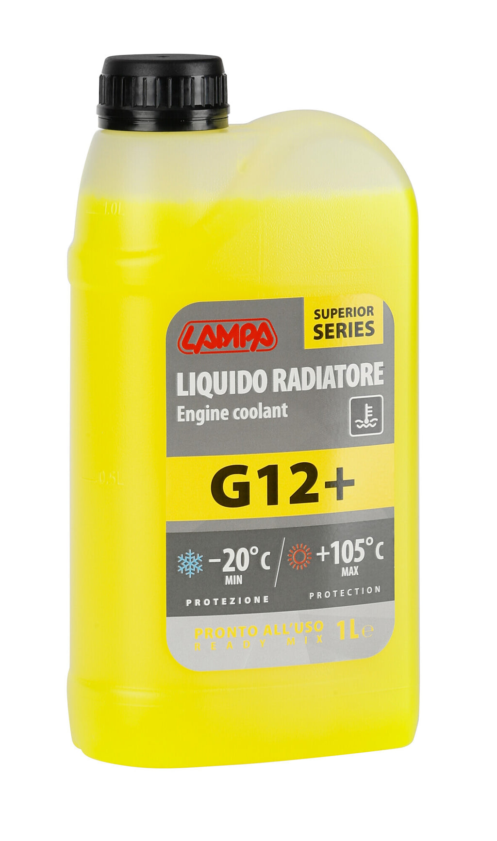 Superior-Giallo G12+, liquido radiatore - (-20°C/+105°C) - 1 L