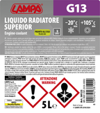 Superior-Viola G13, liquido radiatore - (-20°C/+105°C) - 5 L