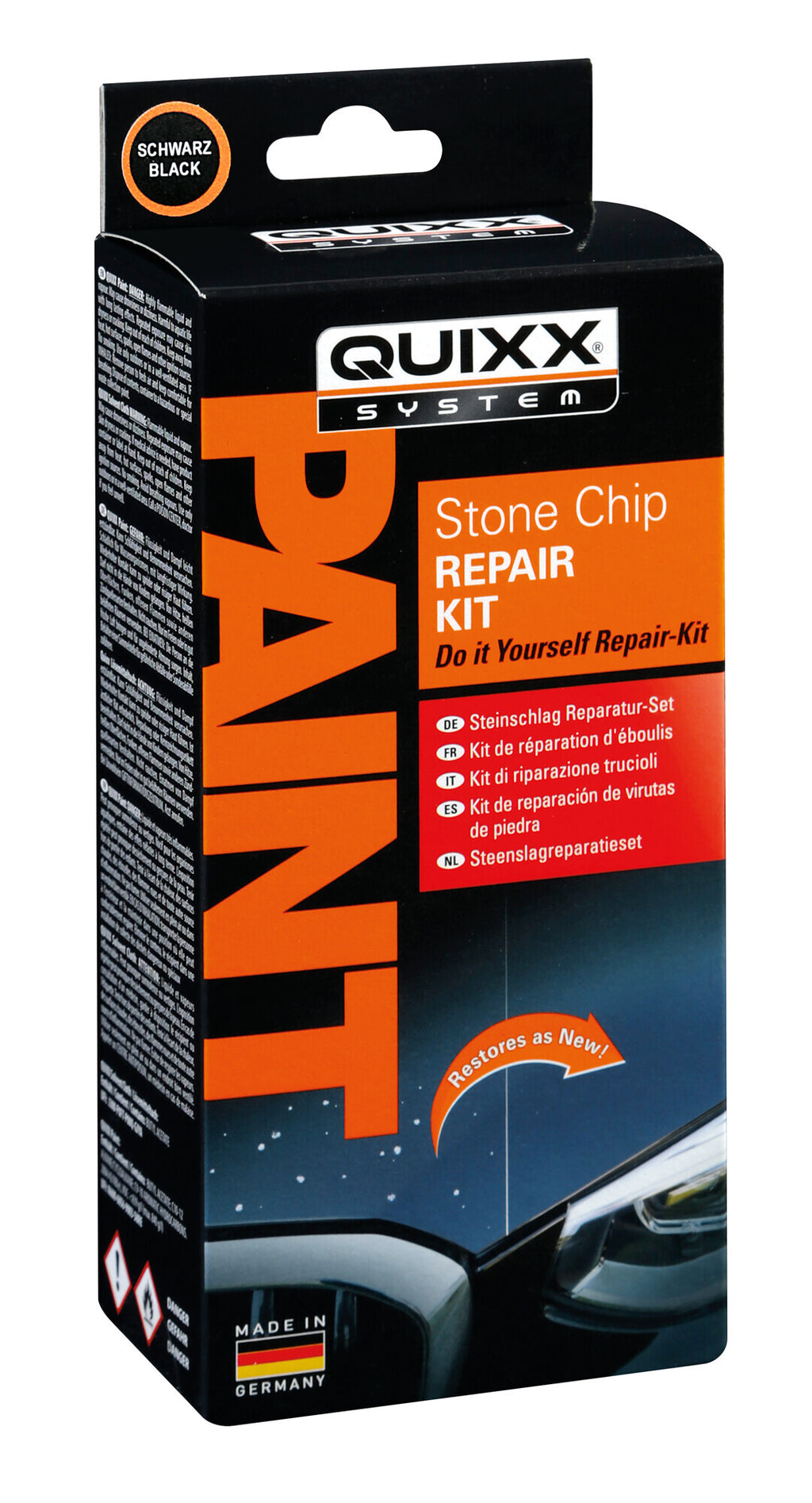 Quixx, Kit di riparazione scheggiature - Nero