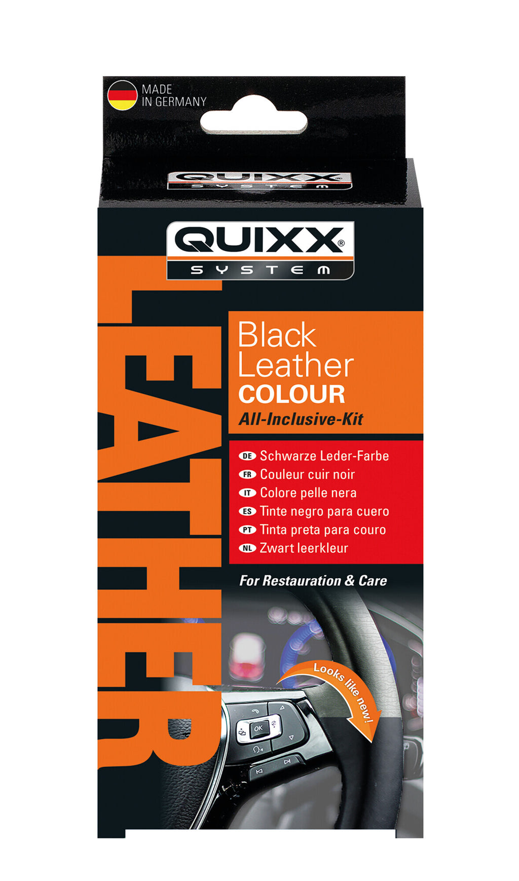 Quixx, kit colore per pelle nera - 50 ml
