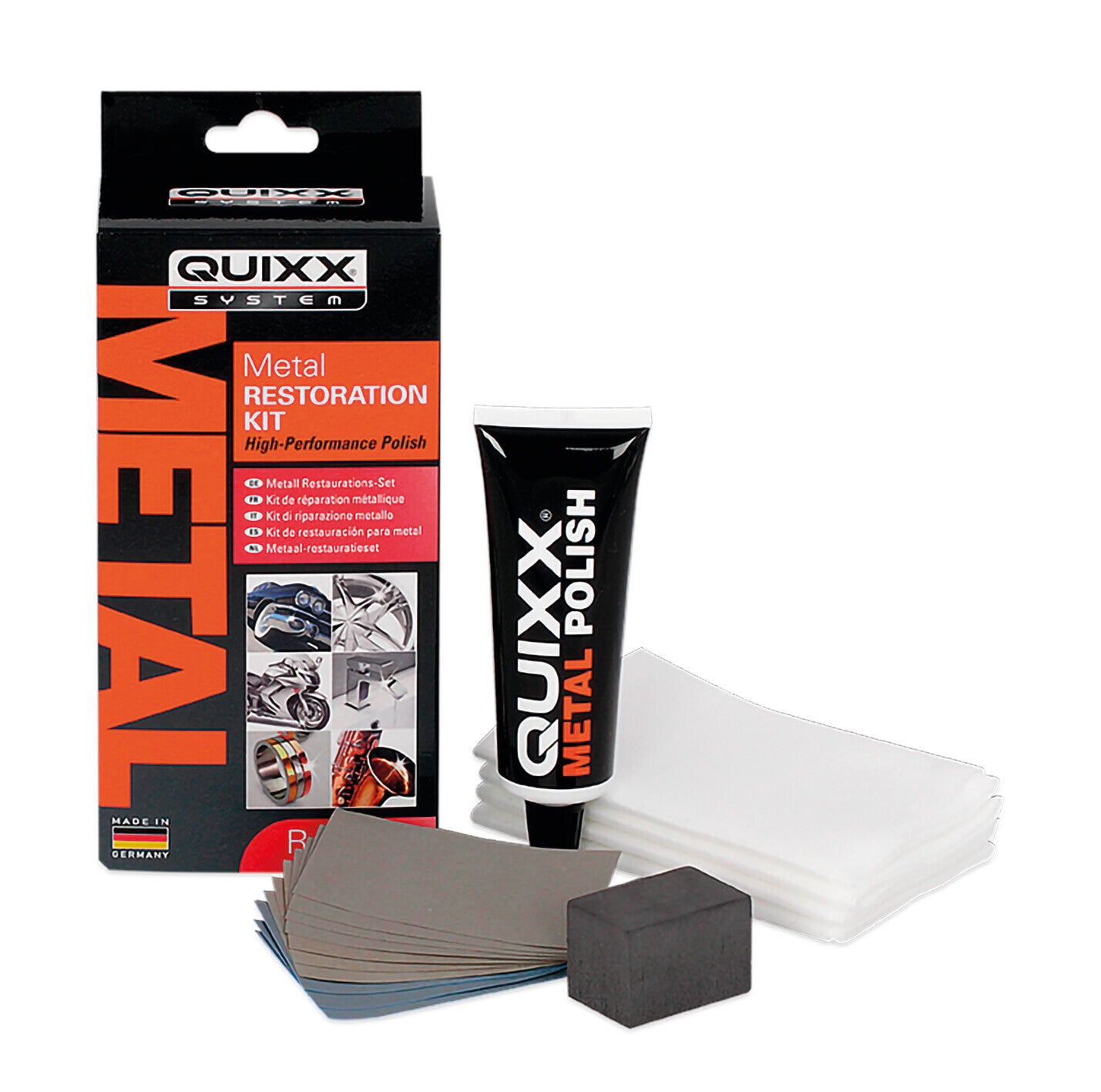 Quixx, kit rinnova metalli
