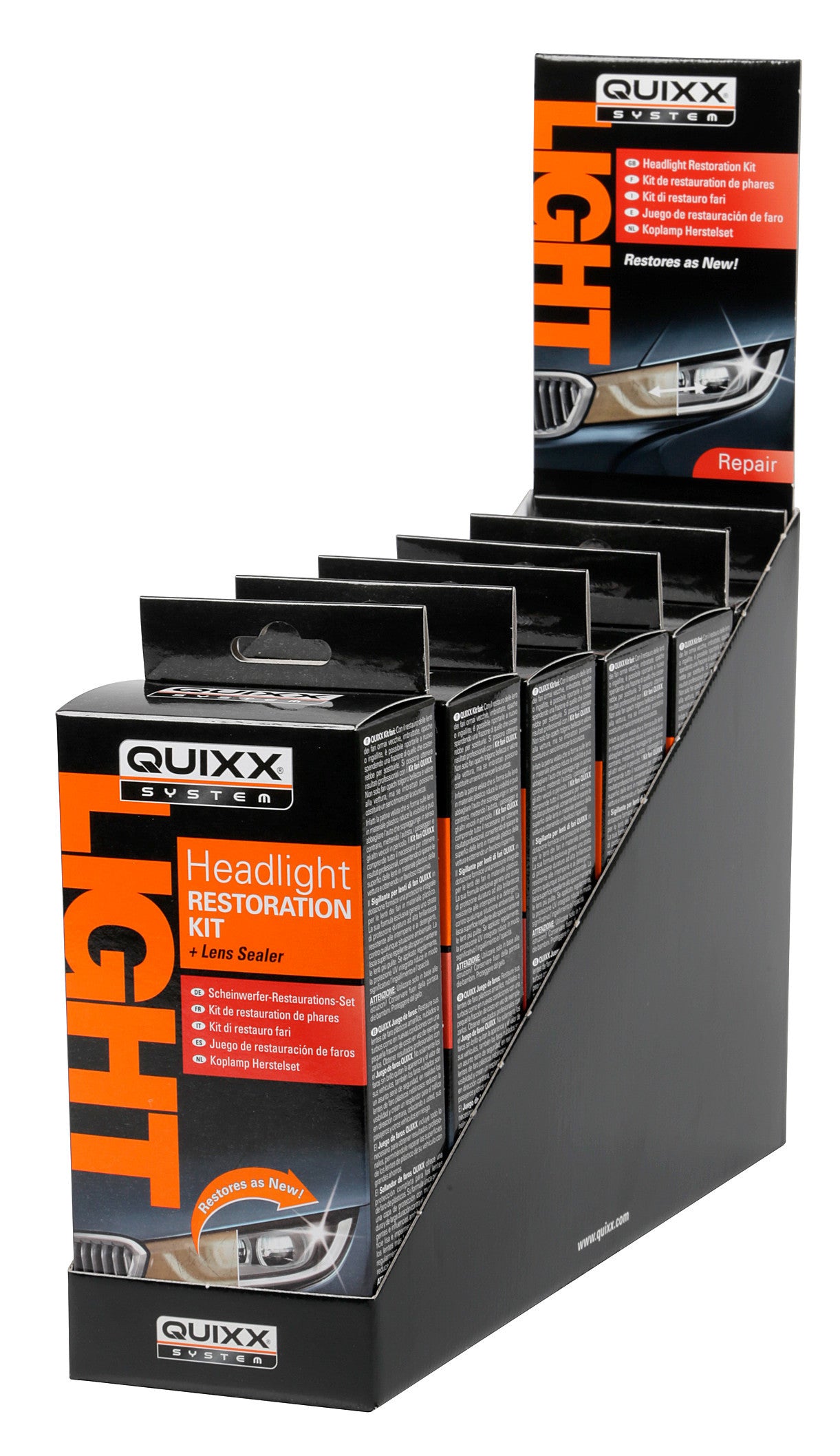 Quixx, set rinnova fari